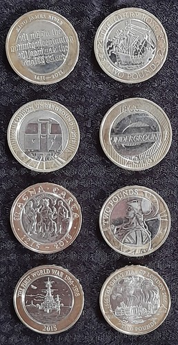 Coin bundle rare x8 - bundle, inc
