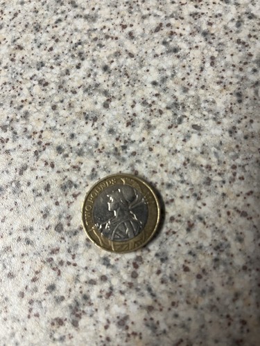 Rare two pound coin - two,