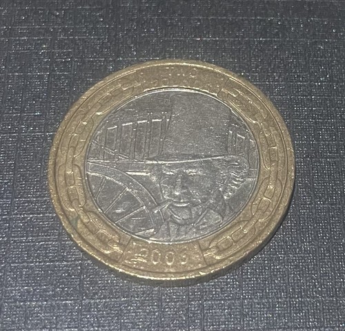 Rare coin pound - rare, pound-isambard