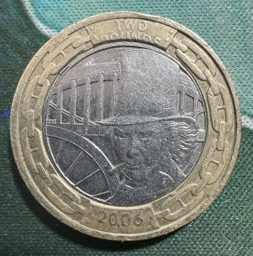 Rare coin pound isambard - coin, pound-'isambard