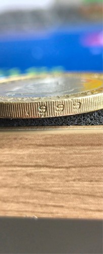 1999 rugby world cup coin - rugby,