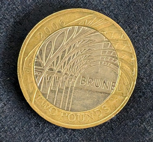 Rare two pounds coin pound - coin,