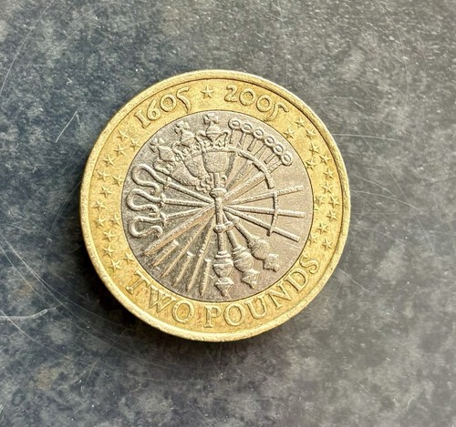 Rare two pounds coin - rare, uk