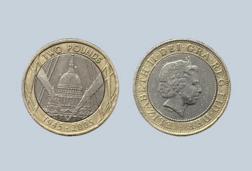 Rare minting errors 2005 uk - 2005,