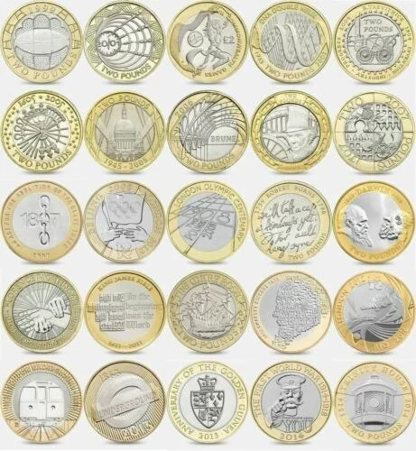 Rare coins two pound coin - coins,
