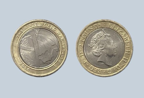 Rare 2016 two pounds - 2016,