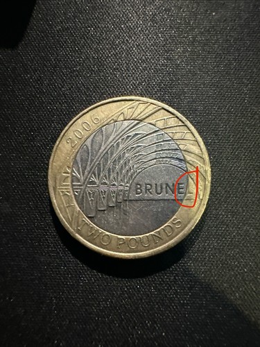 2006 brunel two pound coin - 2006,