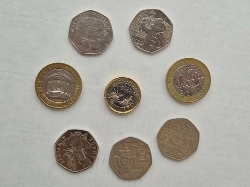 Rare fifty pence - pence,, £2,