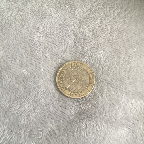 Rare 1707 2007 - 2, coin