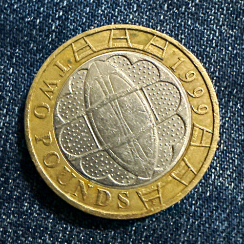 Rugby world cup - cup, £2