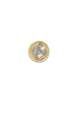 British 1 pounds - £1,