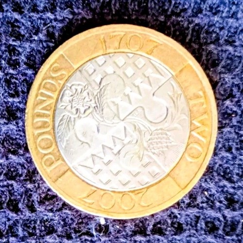 Pound coin 1707 - 1707.,
