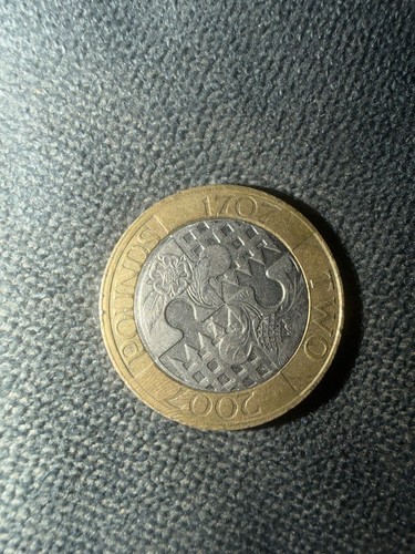 Rare 1707 2007 pound coin - rare,