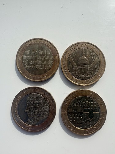 Rare 2 coins - rare, £2