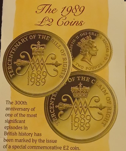 1689 1989 two pound 2 - two,