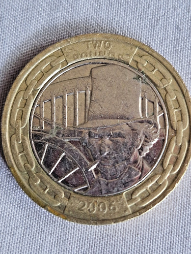 Rare coin pound isambard - rare, pound-'isambard