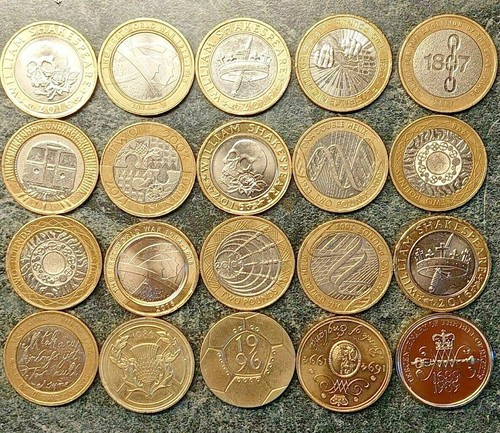 Rare two pound coins 1986 - pound, £2