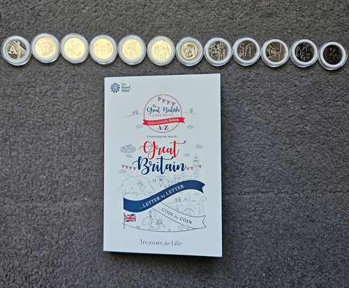 Royal mint 10p coin hunt - 10p,