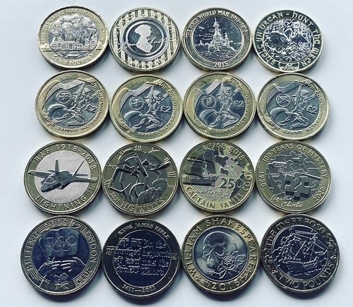 Rare coins two pound - coins,