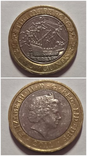 2011 two pound coin mary - pound,