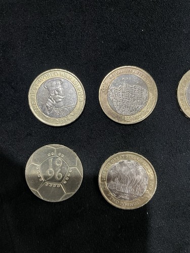 Rare two pound coins - pound, from