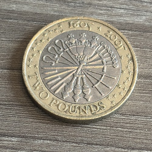 Coin gunpowder plot - £2,