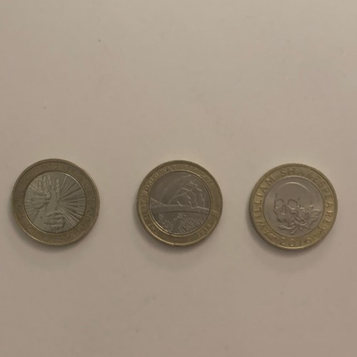 Two pound coins very - very, rare