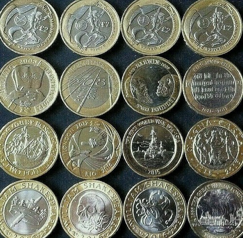 Rare two pound coin uk - rare,
