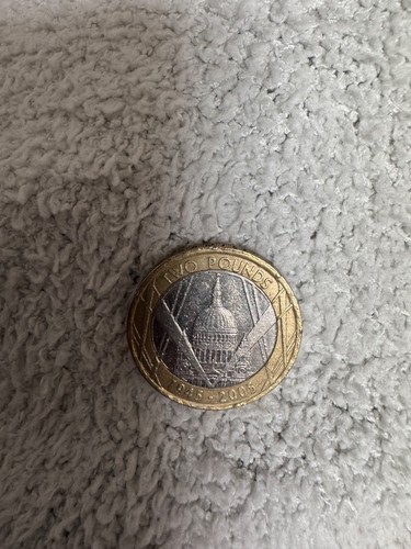 Rare pound coin - coin, 2005