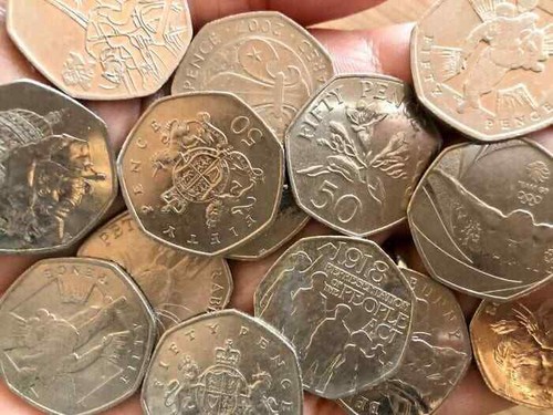 Extremely rare 50p - extremely,