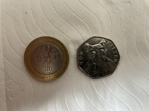 Pound 50p rare coin - 50p,