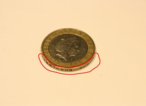 Rare coin 1998 standing - £2,