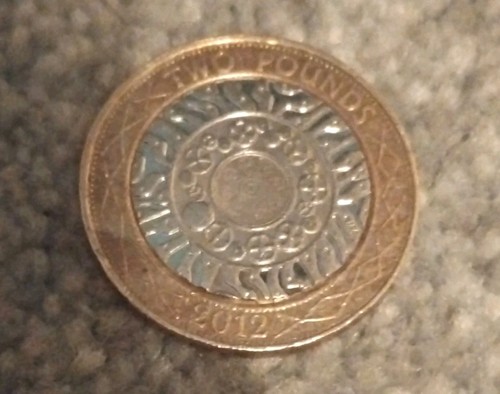 Extremely rare 2012 two pounds - extremely,